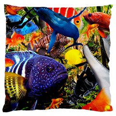 The Life Aquatic Standard Flano Cushion Case (one Side) by impacteesstreetwearcollage