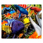 The Life Aquatic Double Sided Flano Blanket (Small)  50 x40  Blanket Front