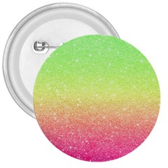 Ombre Glitter  3  Buttons by Colorfulart23