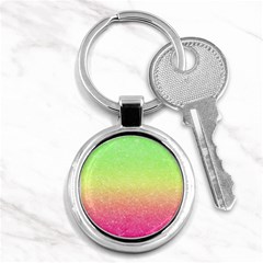 Ombre Glitter  Key Chain (round) by Colorfulart23