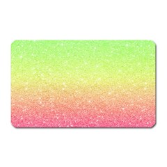 Ombre Glitter  Magnet (rectangular) by Colorfulart23