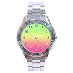 Ombre Glitter  Stainless Steel Analogue Watch Front