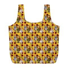 Dindollyellow Full Print Recycle Bag (l) by snowwhitegirl