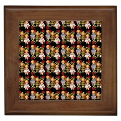 Dindollyblack Framed Tile by snowwhitegirl