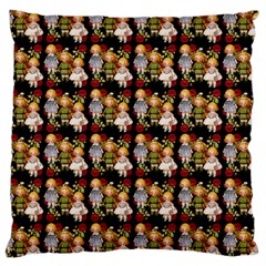 Dindollyblack Large Cushion Case (one Side) by snowwhitegirl