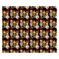 Dindollyblack Double Sided Flano Blanket (small)  by snowwhitegirl