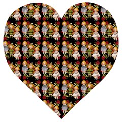 Dindollyblack Wooden Puzzle Heart by snowwhitegirl