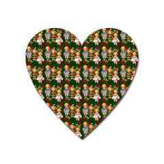 Dindollygreen Heart Magnet by snowwhitegirl