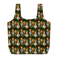 Dindollygreen Full Print Recycle Bag (l) by snowwhitegirl