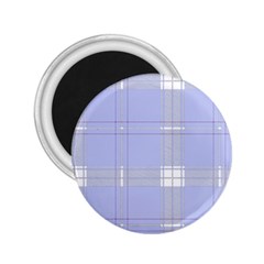 Lighblu Plaid 2 25  Magnets by snowwhitegirl