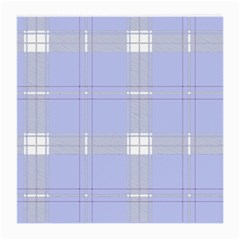 Lighblu Plaid Medium Glasses Cloth by snowwhitegirl