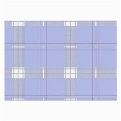 Lighblu Plaid Large Glasses Cloth (2 Sides) by snowwhitegirl