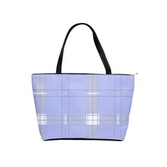 Lighblu Plaid Classic Shoulder Handbag by snowwhitegirl