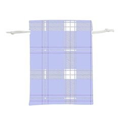 Lighblu Plaid Lightweight Drawstring Pouch (s) by snowwhitegirl