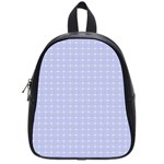 Lighblu Plaid Small School Bag (Small) Front