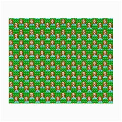 Girl Green Small Glasses Cloth (2 Sides) by snowwhitegirl