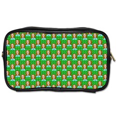 Girl Green Toiletries Bag (two Sides) by snowwhitegirl