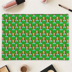 Girl Green Cosmetic Bag (xxl) by snowwhitegirl