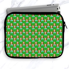 Girl Green Apple Ipad 2/3/4 Zipper Cases by snowwhitegirl