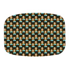 Girl Black Mini Square Pill Box by snowwhitegirl