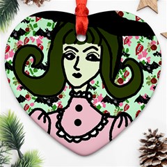 Wicked Witch Wall Ornament (heart)