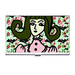 Wicked Witch Wall Business Card Holder by snowwhitegirl