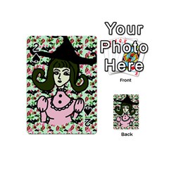 Wicked Witch Wall Playing Cards 54 Designs (mini) by snowwhitegirl