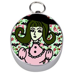 Wicked Witch Wall Silver Compasses by snowwhitegirl