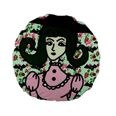 Wicked Witch Wall Standard 15  Premium Flano Round Cushions by snowwhitegirl