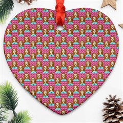 Girl Pink Ornament (heart)