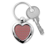 Girl Pink Key Chain (Heart) Front