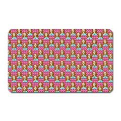 Girl Pink Magnet (rectangular) by snowwhitegirl