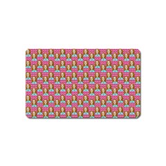 Girl Pink Magnet (name Card) by snowwhitegirl