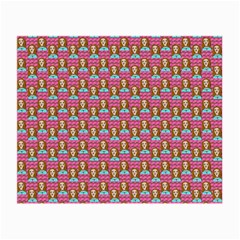 Girl Pink Small Glasses Cloth (2 Sides) by snowwhitegirl