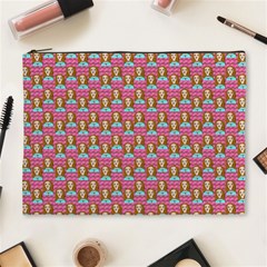 Girl Pink Cosmetic Bag (xl) by snowwhitegirl