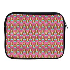 Girl Pink Apple Ipad 2/3/4 Zipper Cases by snowwhitegirl