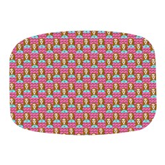 Girl Pink Mini Square Pill Box by snowwhitegirl