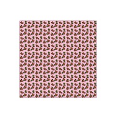 Cute Deer Pattern Pink Satin Bandana Scarf by snowwhitegirl