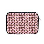 Cute Deer Pattern Pink Apple MacBook Pro 15  Zipper Case Front