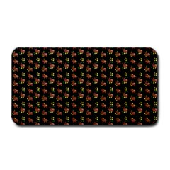 Cute Deer Pattern Black Medium Bar Mats by snowwhitegirl