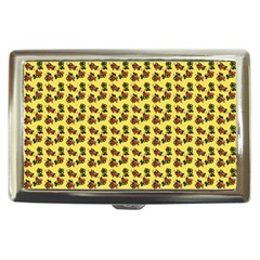 Cute Deer Pattern Yellow Cigarette Money Case by snowwhitegirl