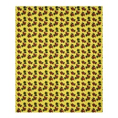 Cute Deer Pattern Yellow Shower Curtain 60  X 72  (medium) 