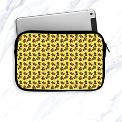 Cute Deer Pattern Yellow Apple Ipad Mini Zipper Cases by snowwhitegirl