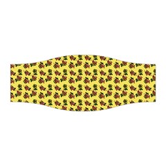 Cute Deer Pattern Yellow Stretchable Headband by snowwhitegirl