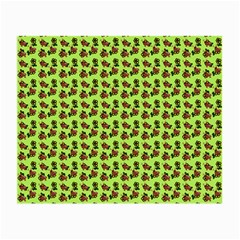 Cute Deer Pattern Green Small Glasses Cloth by snowwhitegirl