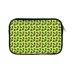 Cute Deer Pattern Green Apple Ipad Mini Zipper Cases by snowwhitegirl