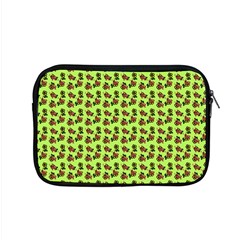 Cute Deer Pattern Green Apple Macbook Pro 15  Zipper Case by snowwhitegirl