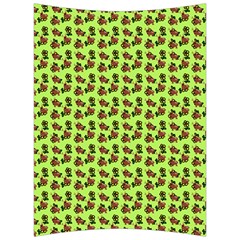 Cute Deer Pattern Green Back Support Cushion by snowwhitegirl