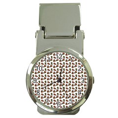 Cute Deer Pattern White Money Clip Watches by snowwhitegirl