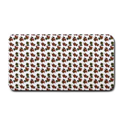 Cute Deer Pattern White Medium Bar Mats by snowwhitegirl